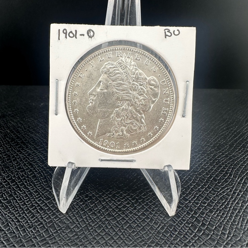 1901-O Morgan $1 Silver Dollar - Picture 4 of 4